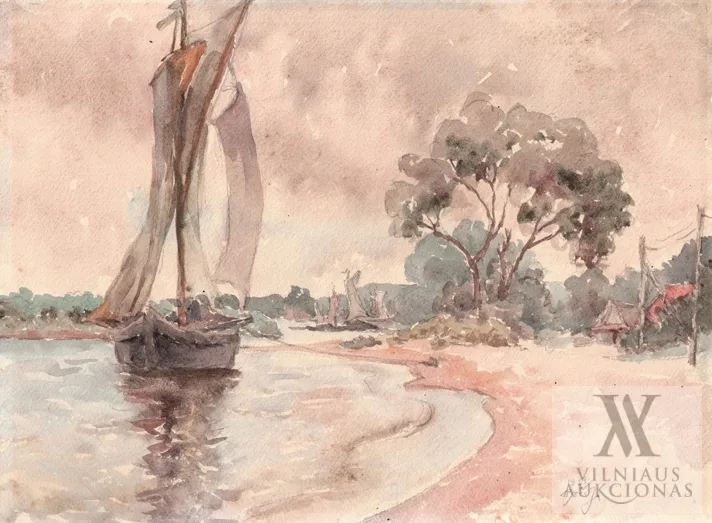 Jonas Buračas – Purvynė. Žvejų laivai
