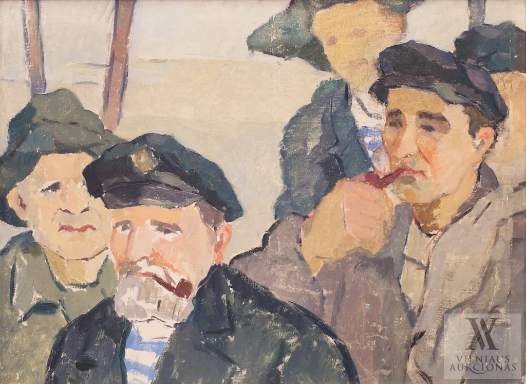 Jonas Švažas – Keturi žvejai