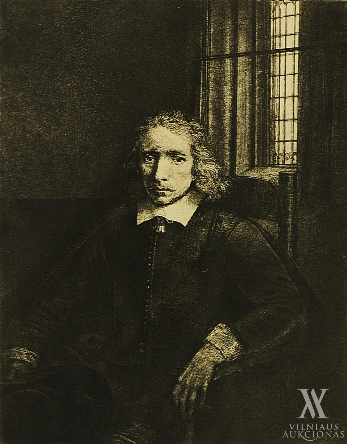Harmenszoon van Rijn Rembrandt – Jaunojo Haaringo portretas (Porträt des jungen Haaring) 