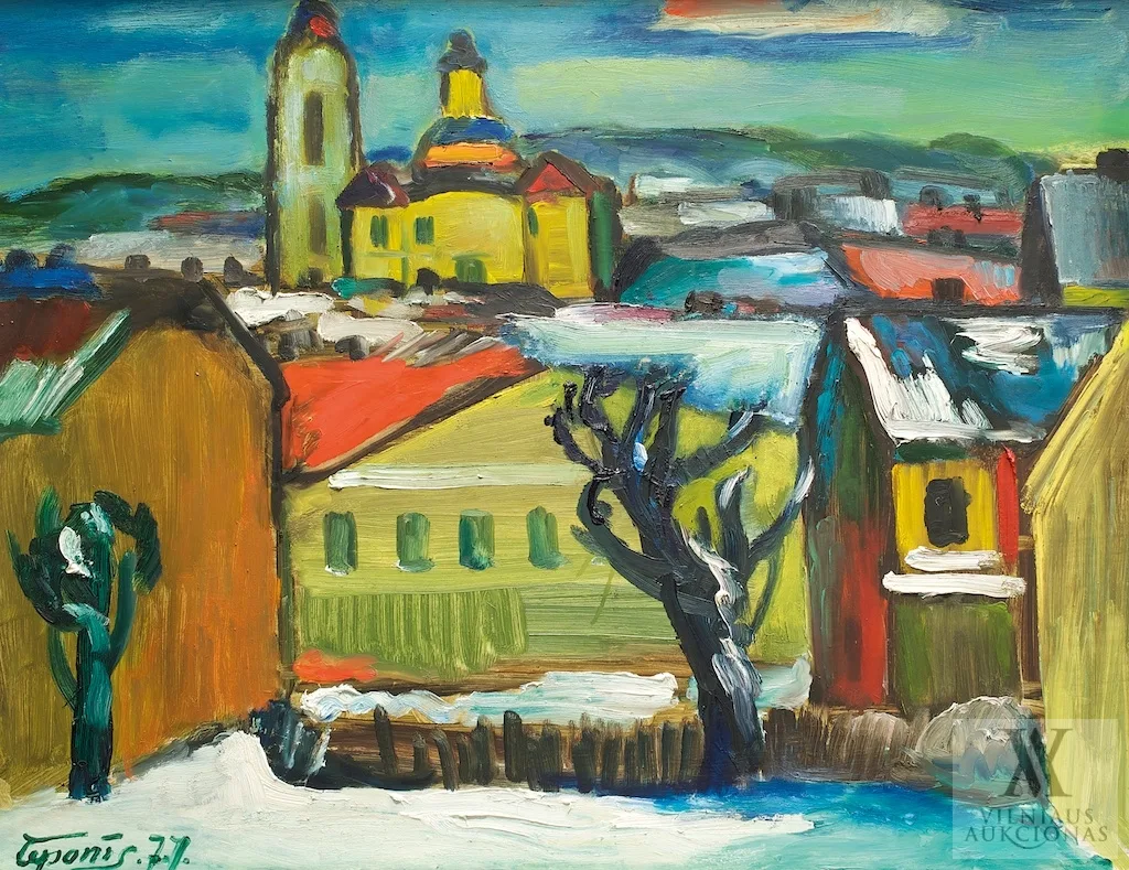 Jonas Čeponis – Vilniaus motyvas