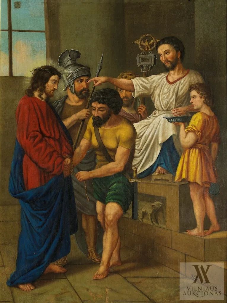 Juozapas Butkevičius (Budkievičius) – Kryžiaus kelio stacijos Nr. I, III, VIII, XI