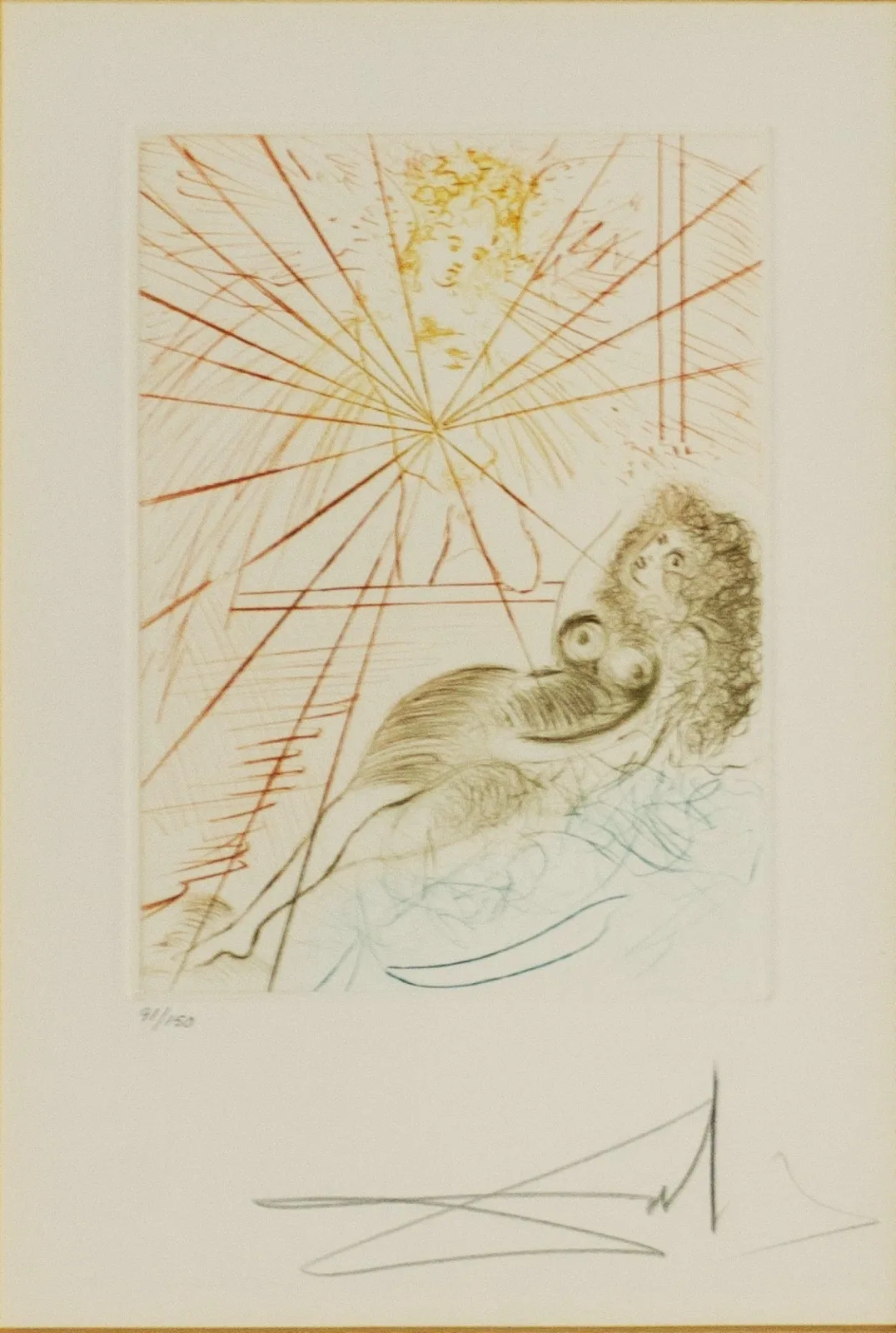 Salvadoras Dali (Salvador Dali) – Angelas Gabrielius (iš ciklo „Dekameronas”)