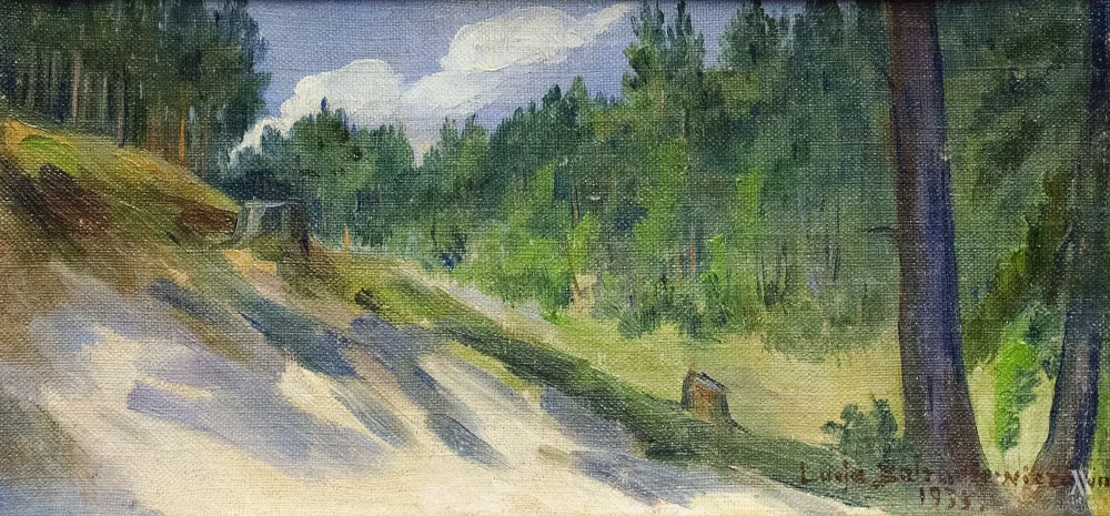 Liucija Balzukevičiūtė – Miško peizažas