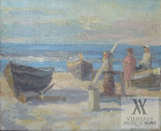 Vytautas Mackevičius – Valtys krante