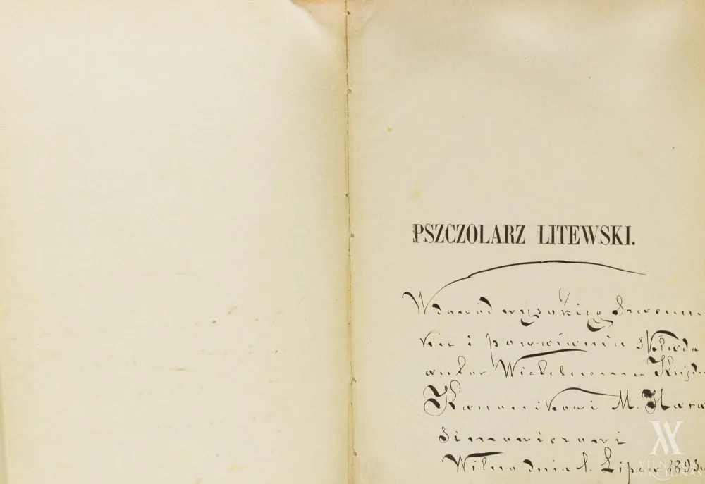 Juozas  Ambraziejus (Józef Ambrożewicz) – Pszczolarz litewski | Lietuvos bitininkystė