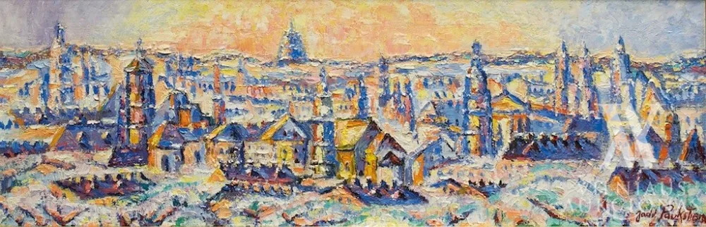 Jadvyga Dobkevičiūtė-Paukštienė – Vilniaus panorama