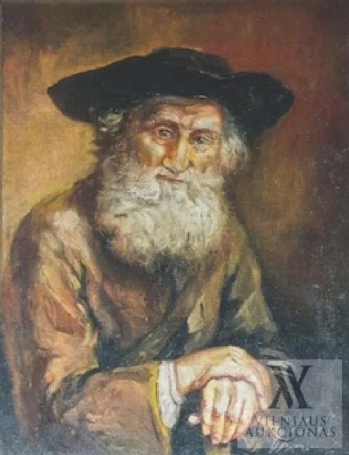 Autorius Nežinomas – Rabino portretas