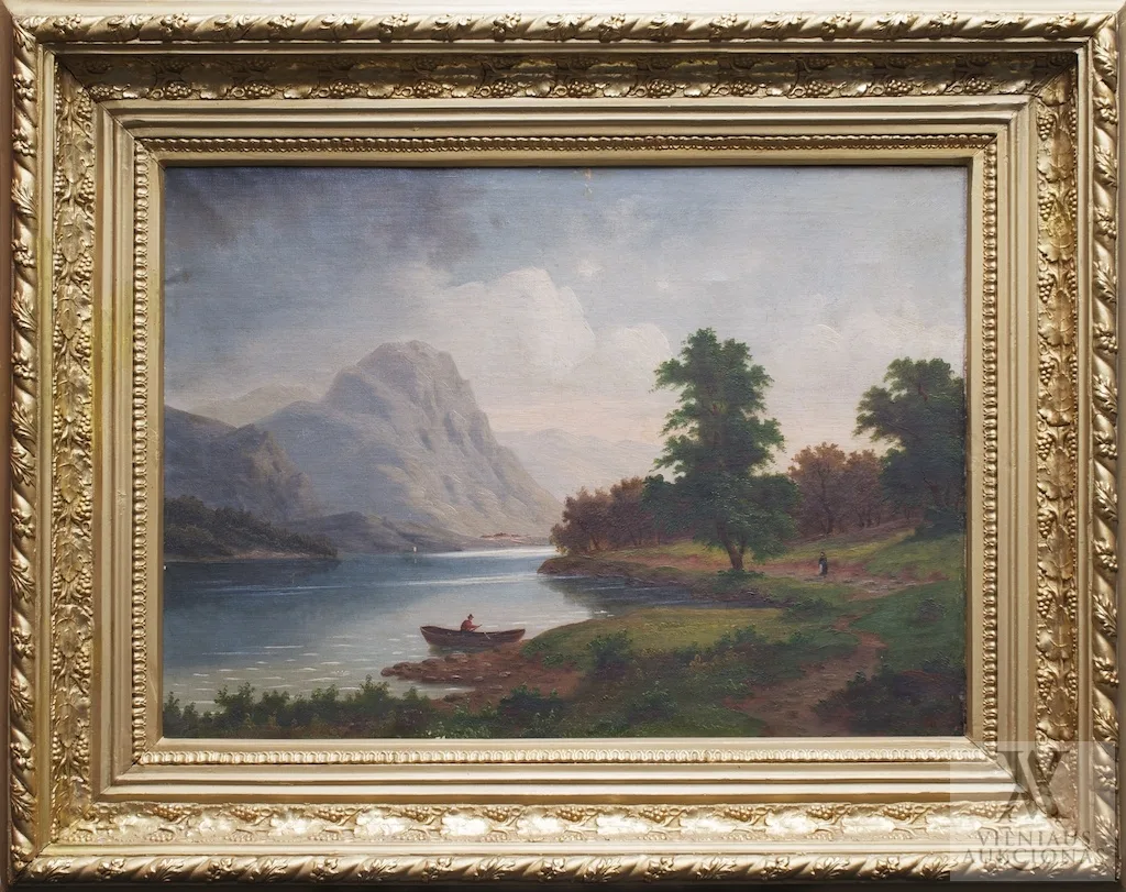 Jules Léonard Schmitz – Alpių peizažas