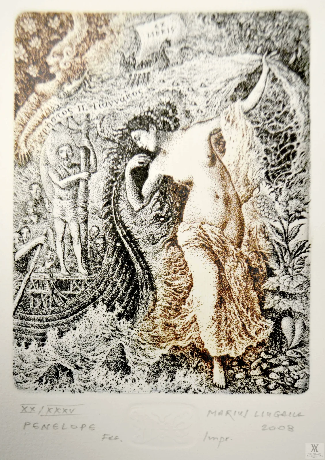 Marius Liugaila – Penelope. Exlibris