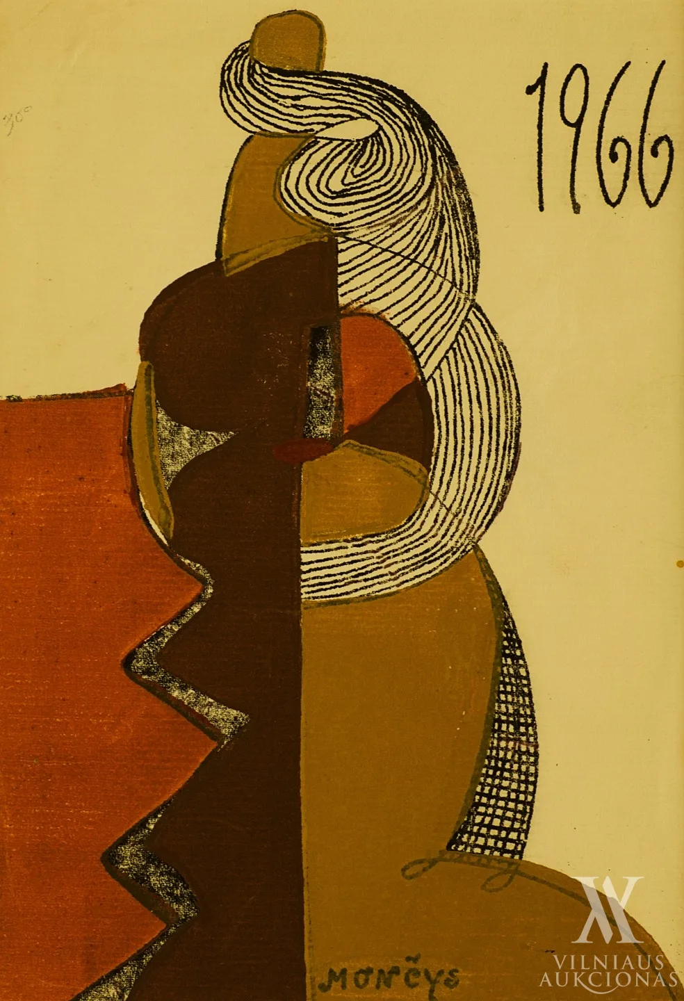 Antanas Mončys – 1966 