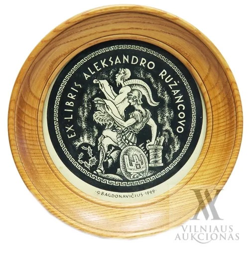 Gerardas Bagdonavičius – Ex libris Aleksandro Ružancovo