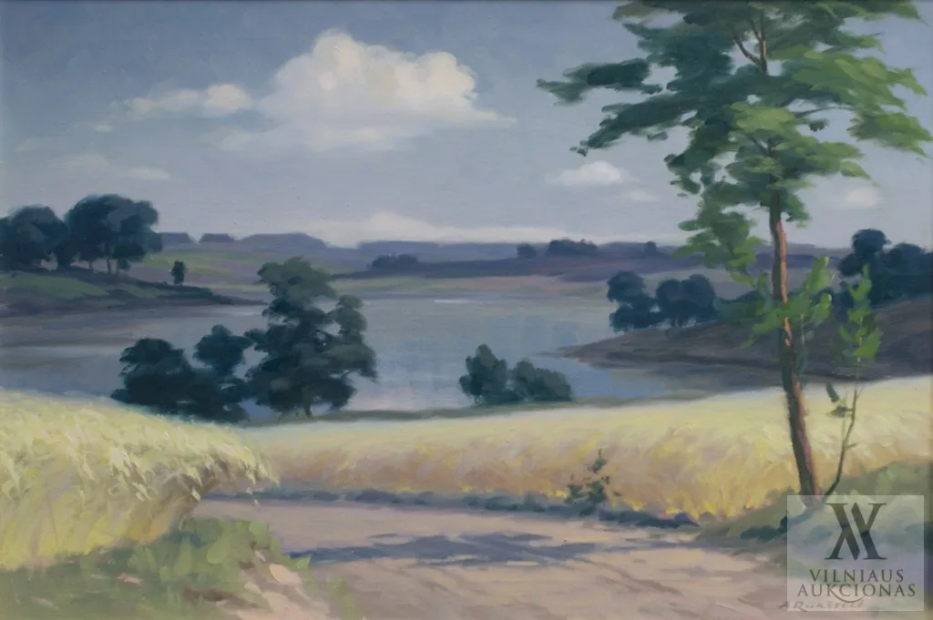 Antanas Rūkštelė – Prie ežero