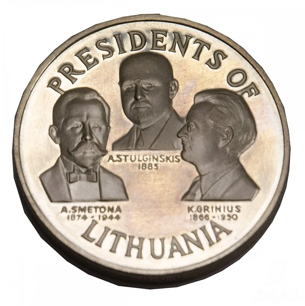 Lithuanian  Foundation, USA – Medalis Lietuvos Nepriklausomybės atstatymo deklaracijos 50–mečiui pažymėti 