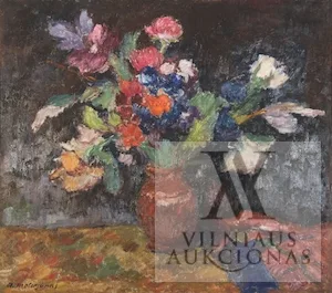 Alfonsas Motiejūnas – Gėlės
