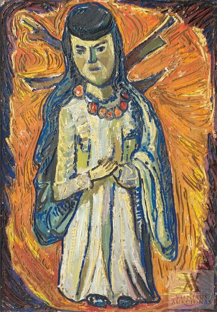 Valerija Zalensienė – Iš ciklo „Mediniai  dievukai”