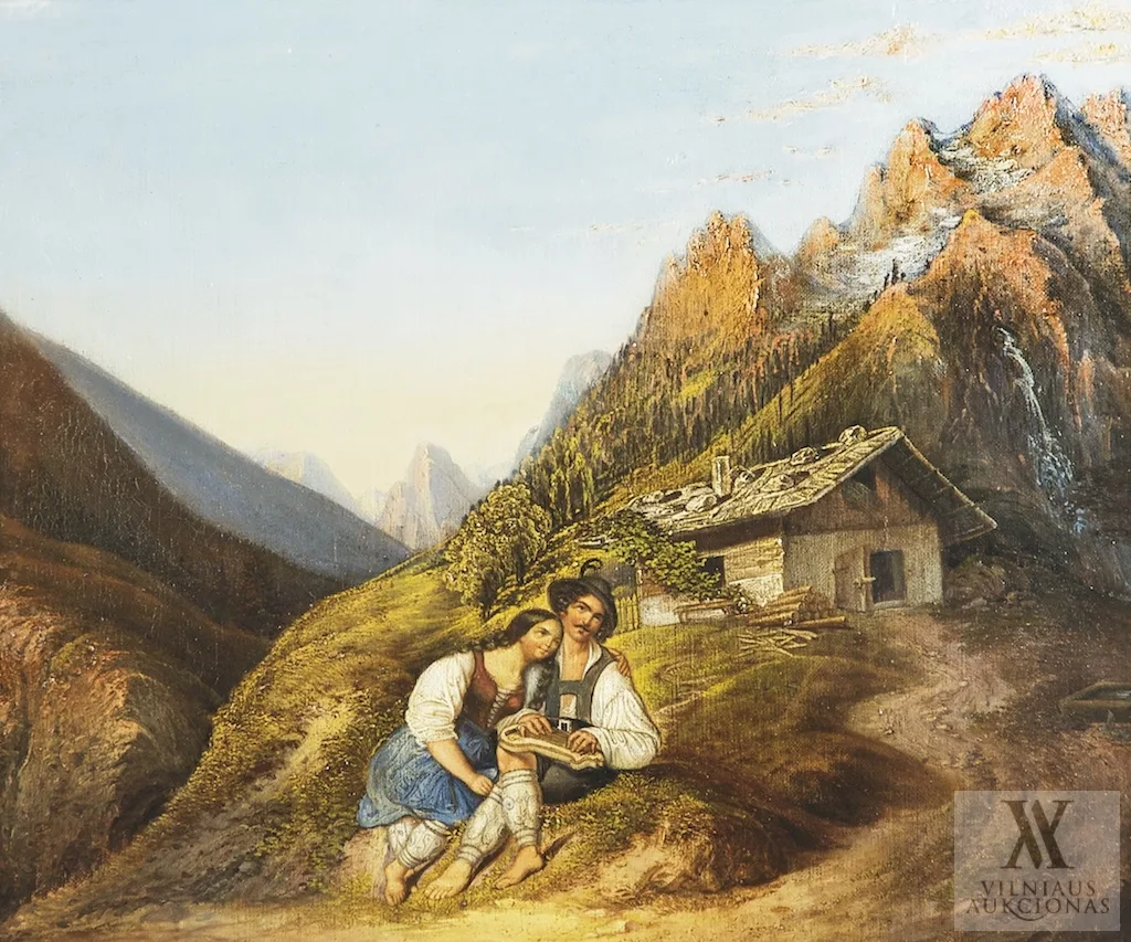 Autorius Nežinomas (V. Europa) – Porelė kalnuose