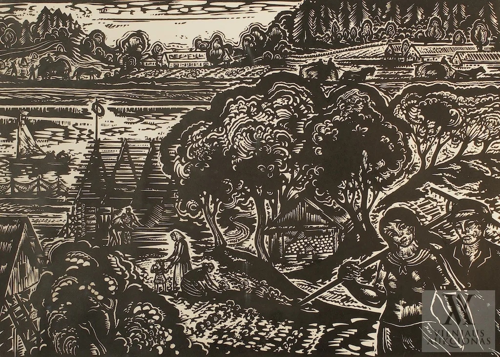 Antanas Kučas – Prie Nemuno