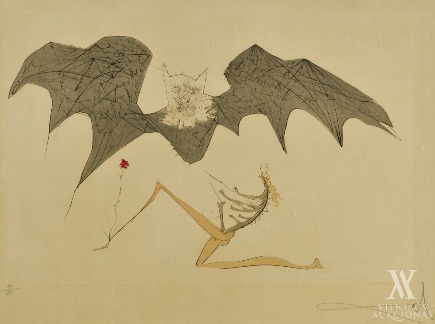 Salvadoras Dali (Salvador Dali) – Aurelia. L'ange de la melancolie