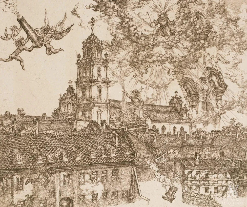 Leonas Lagauskas – Iš ciklo „Vilnius“ I
