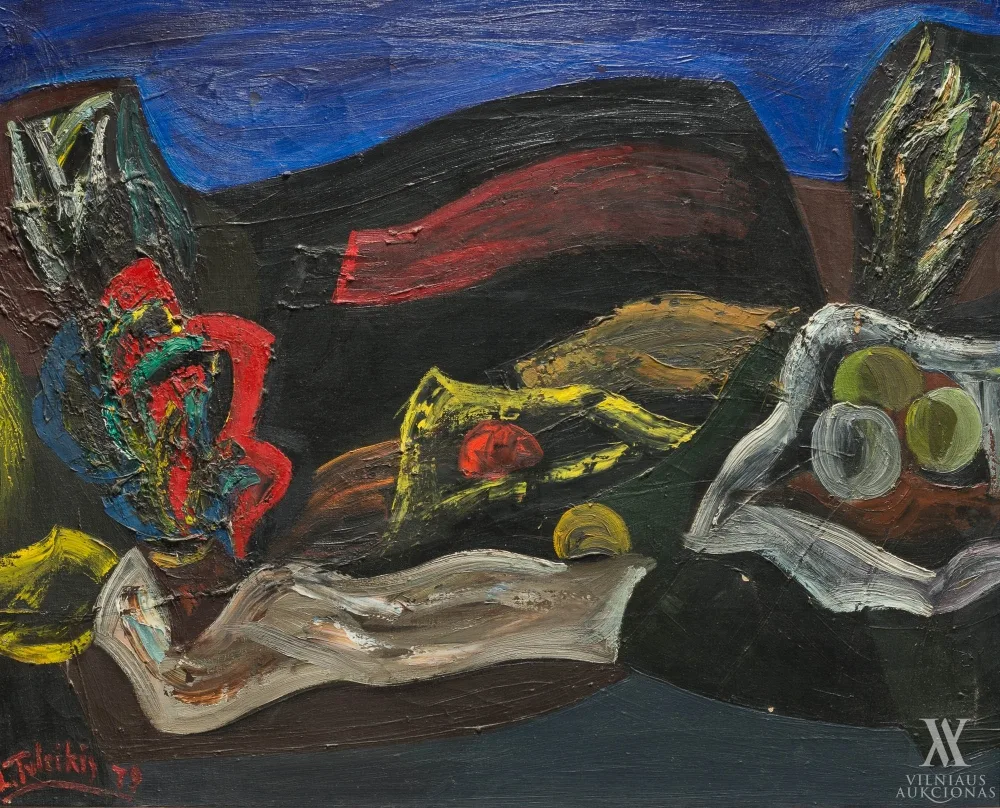 Leonardas Tuleikis – Natiurmortas lauke