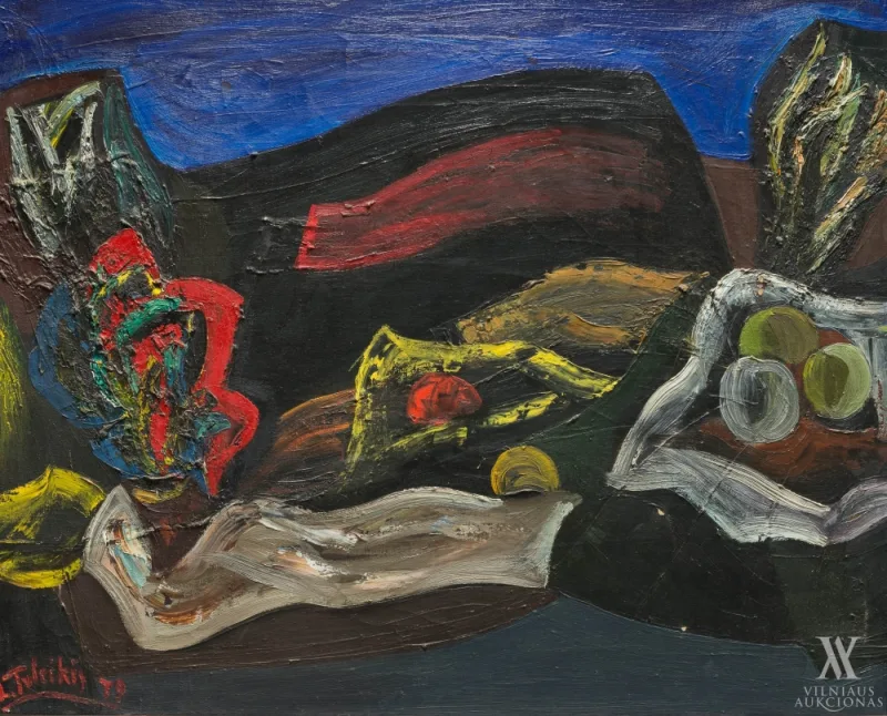Leonardas Tuleikis – Natiurmortas lauke