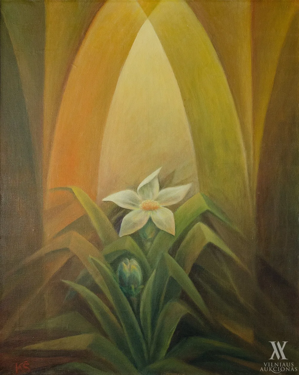 Kazys Šimonis – Gėlė nišoje
