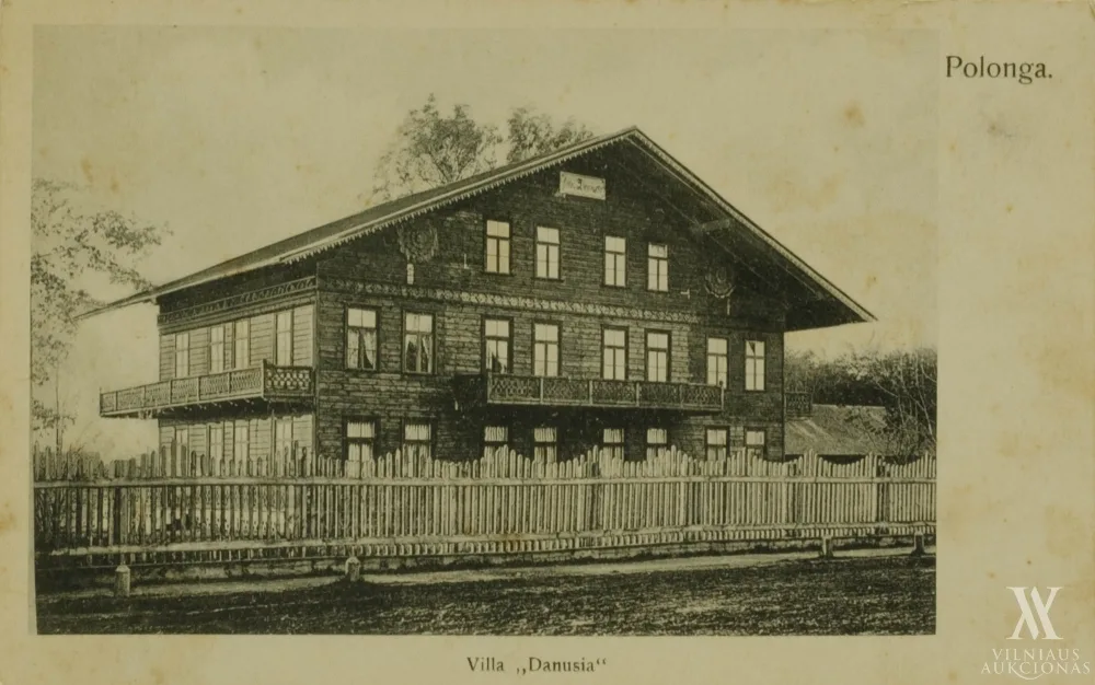 Atvirukas „Villa Danusia Palangoje“ | Polonga. Villa „Danusia“
