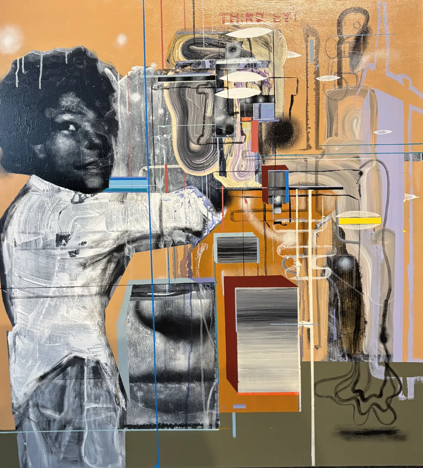 Vitalijus Čepkauskas–Vitalis – Jean Michel Basquiat | This isn’t happiness (Third eye)