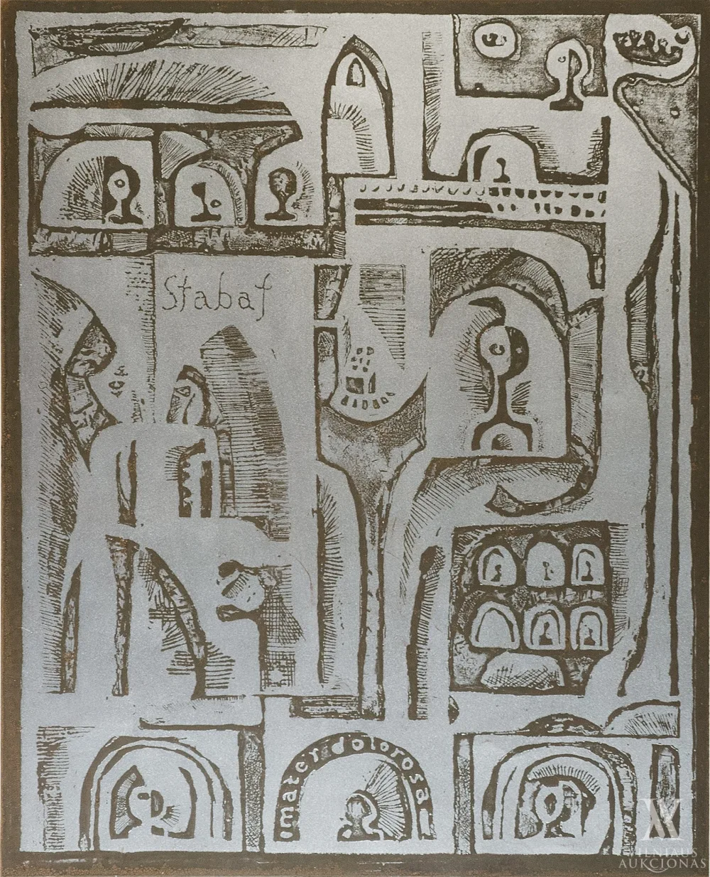Birutė Janina Grasilda Žilytė-Steponavičienė – Iš ciklo „Vilnius“, IV