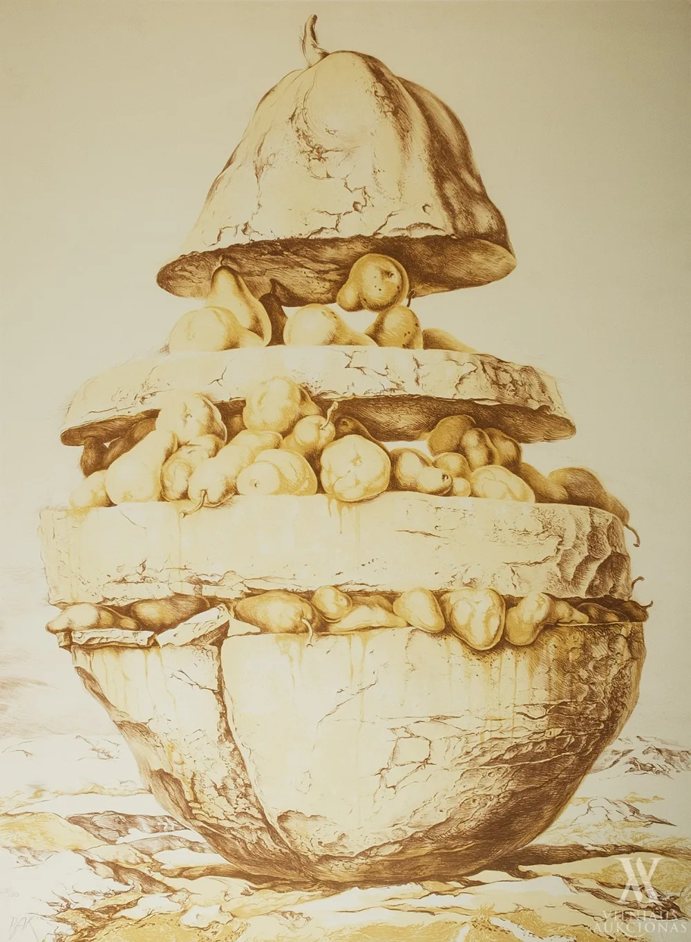 Samuelis Bakas (Samuel Bak) – Natiurmortas