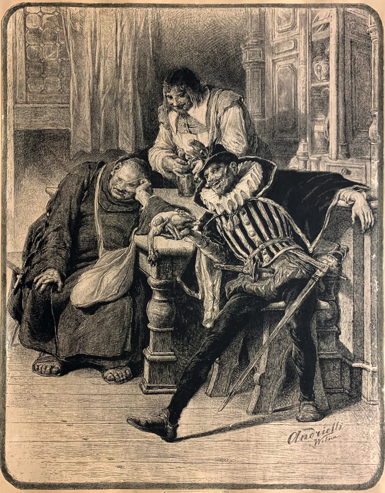 Mykolas Elvyras Andriolis – Chicot et Gorenflot
