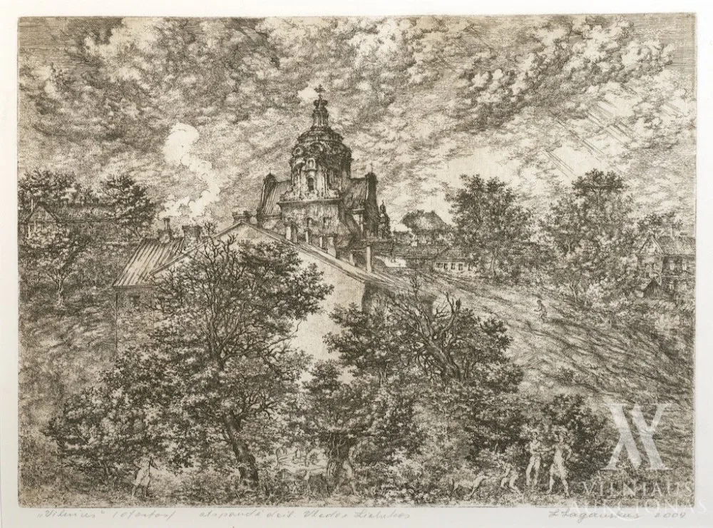 Leonas Lagauskas – Iš ciklo „Vilnius“