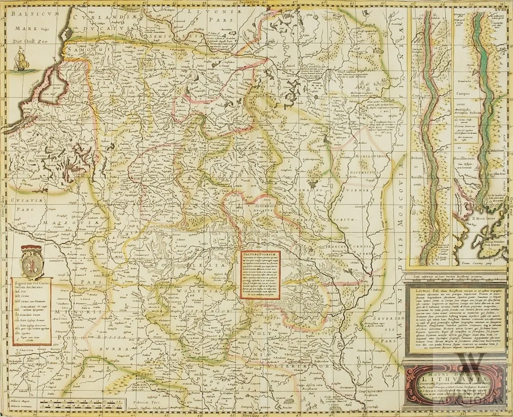 Franz Johann Joseph von Reilly – Magni ducatus Lithuaniae Caeterarumq Regionum illi adiacentium exacta descriptio (Lietuvos Didžiosios kunigaikštystės ir jai gretimų sričių tikslus aprašymas)