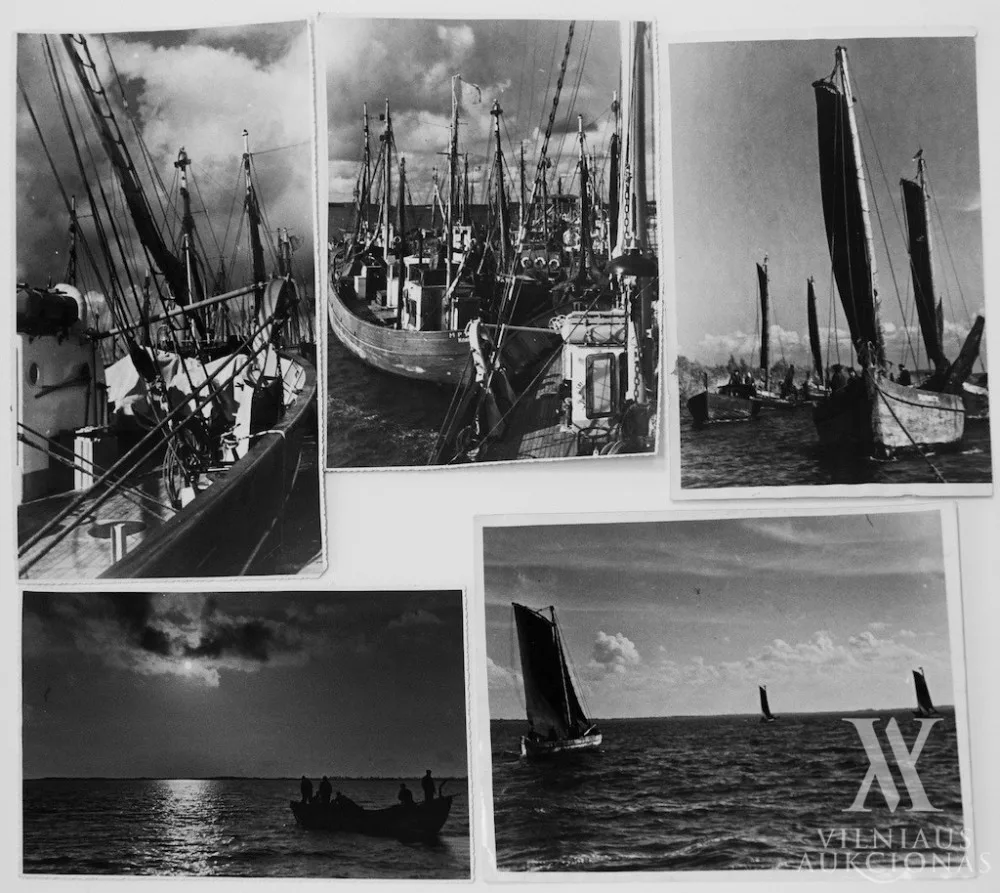 Chanonas Levinas – 5 fotografijos iš ciklo „Kuršių marių žvejai“
