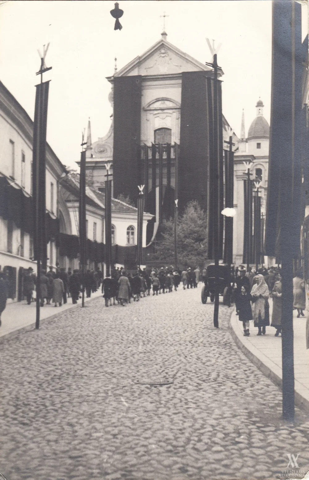 Leonardas Semaško (Leonard Śiemaszko) – J. Pilsudskio laidotuvių procesija ties šv. Teresės bažnyčia