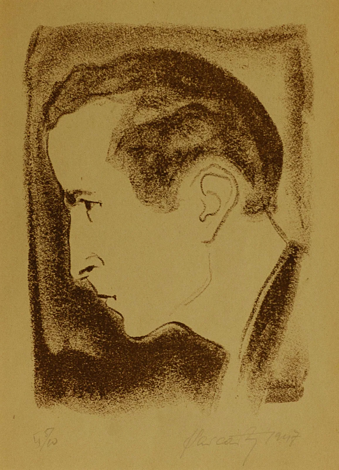 Adolfas Vaičaitis – Autoportretas