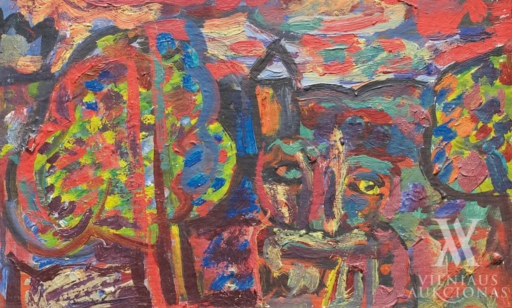 Antanas Martinaitis – Figūros prie medžio