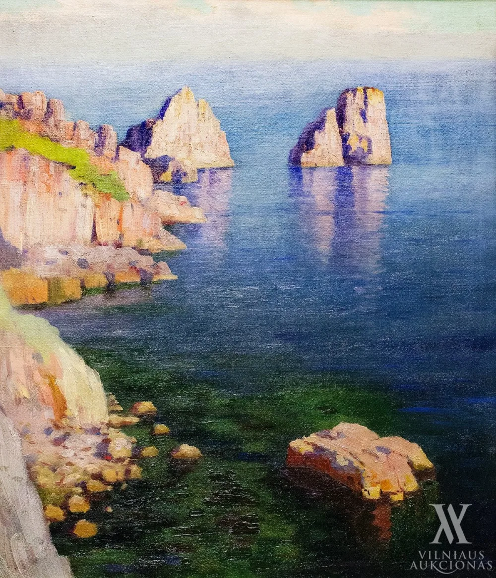 Jonas Mackevičius – Capri salos pakrantė