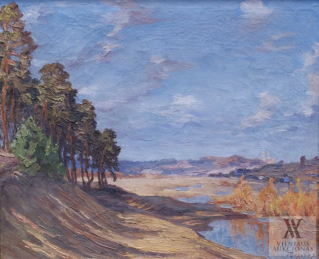 Jonas Buračas – Lampėdos ežerėlis ties Raudondvariu