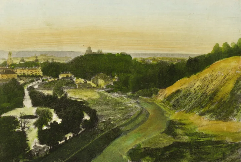 Autorius Nežinomas – Vilniaus peizažas (pagal Zygmunt Vogel (1764–1826) kūrinį)