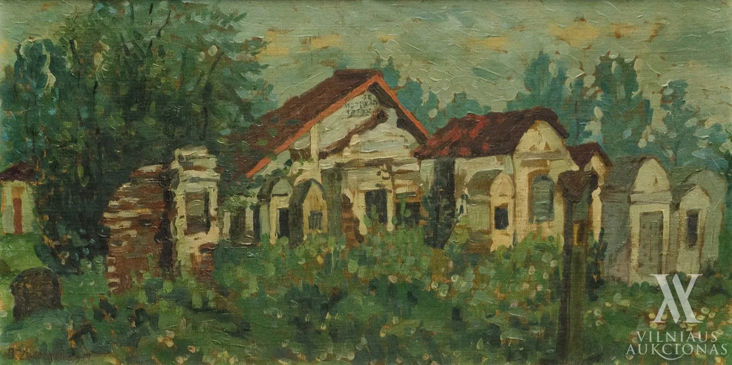 Bencionas Cukermanas (Ben Zion Zuckerman) – Žydų kapinės