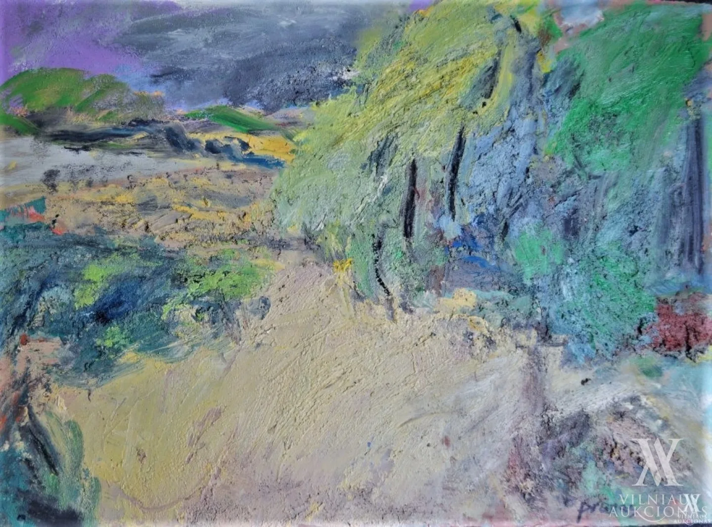 Pranas Gailius – Vienkiemio tapyba / Peinture du Hameau II