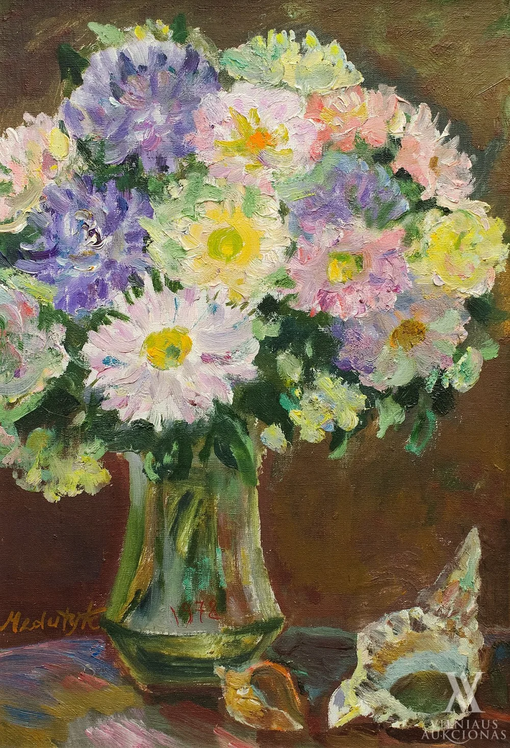 Adelė Medutytė – Astrų puokštė