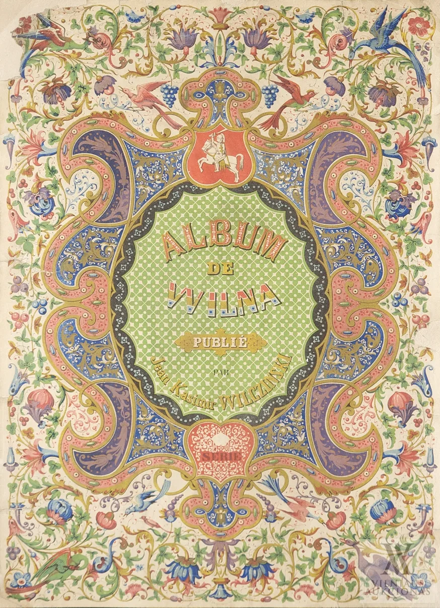 E. Hauger – Jono Kazimiero Vilčinskio „Vilniaus albumo” II serijos 1-jo sąsiuvinio antraštinis lakštas