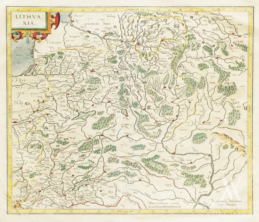 Gerardus Mercatorius (Gerardus Mercator) – Lithva/nia