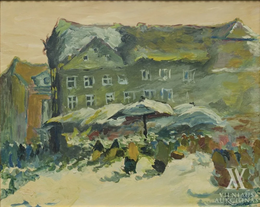 Autorius Nežinomas – Turgus Vilniuje