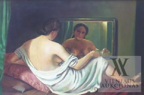 Adamas Petezynskis (Adam Petezynski) – Moteris prie veidrodžio