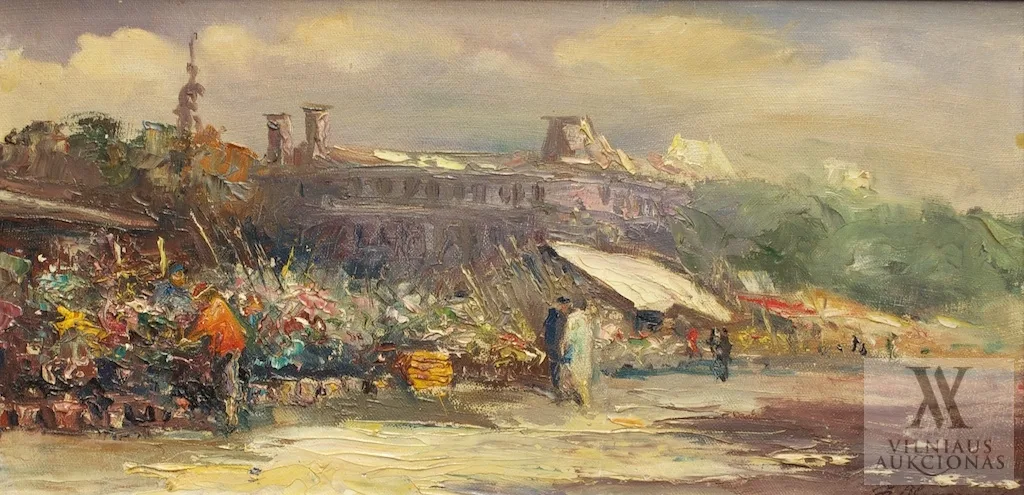 Fiodoras Blagonravovas (Фёдор Благонравов) – Miesto turgus (ScÃ¨ne de marché Ã  la ville)
