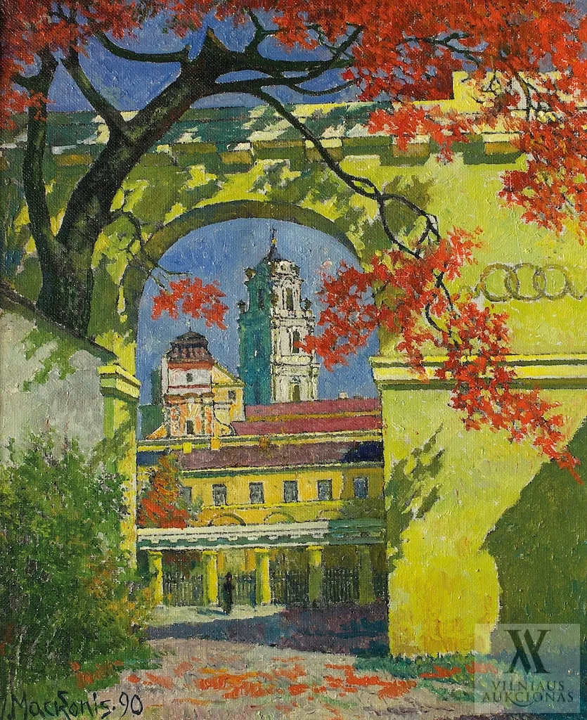 Jonas Mackonis-Mackevičius – Vilniaus mūrų arka