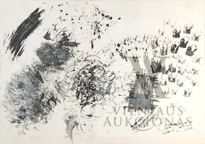 Güntheris Ueckeris(Günther Uecker) – Abstrakcija